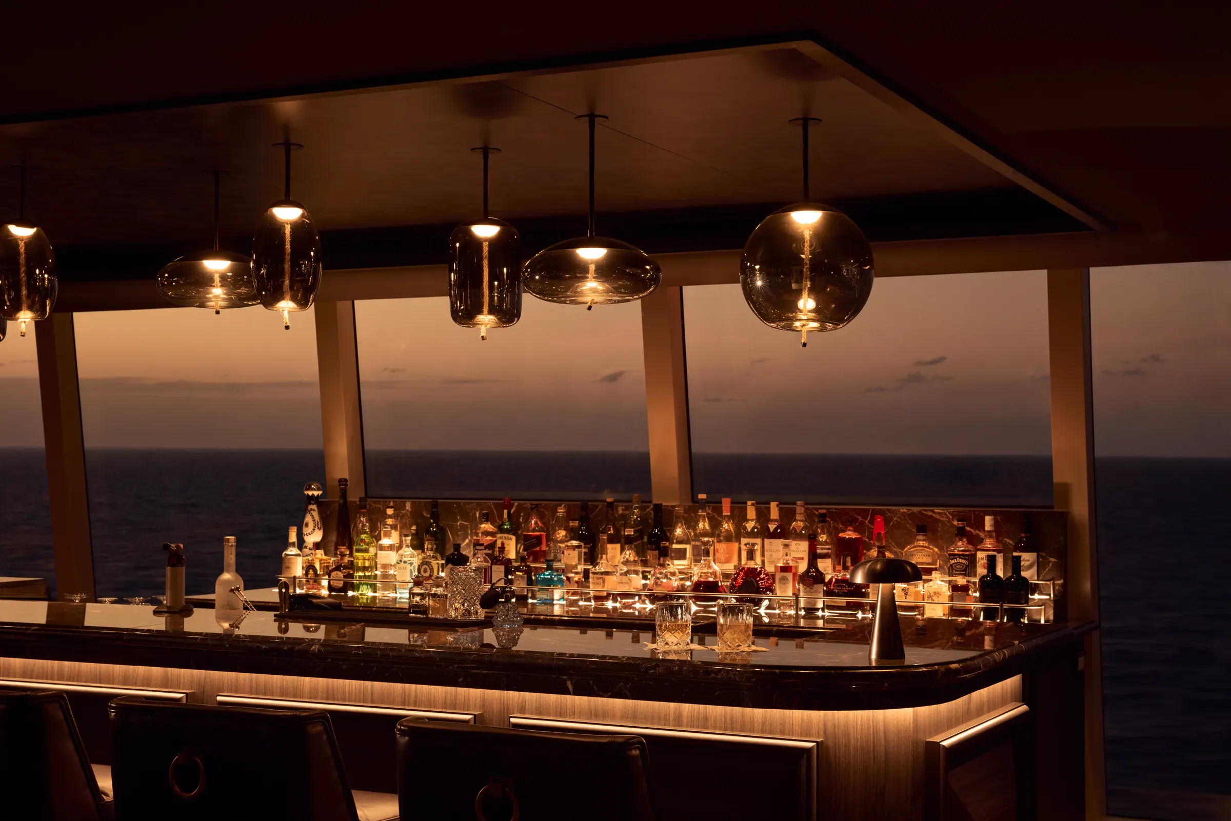 The Malt Whisky Bar aboard Explora