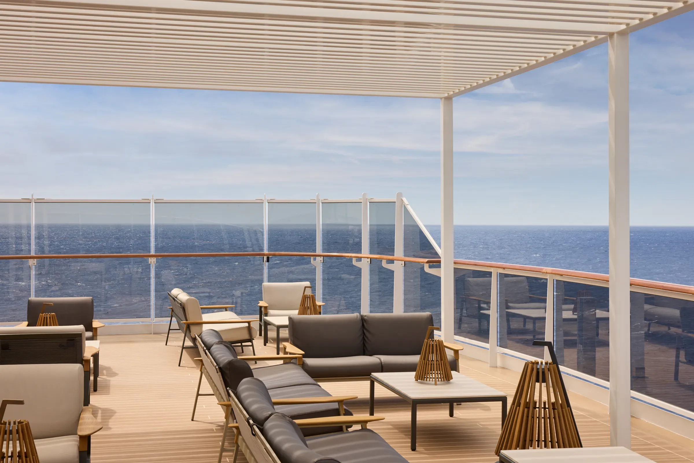 The Sky Lounge aboard Explora